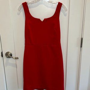 The Limited Sleeveless Business Casual Red Dress
